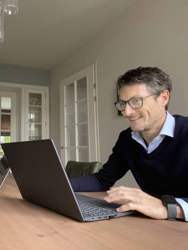 Robert-Jan in een HR opdracht voor DURF Company